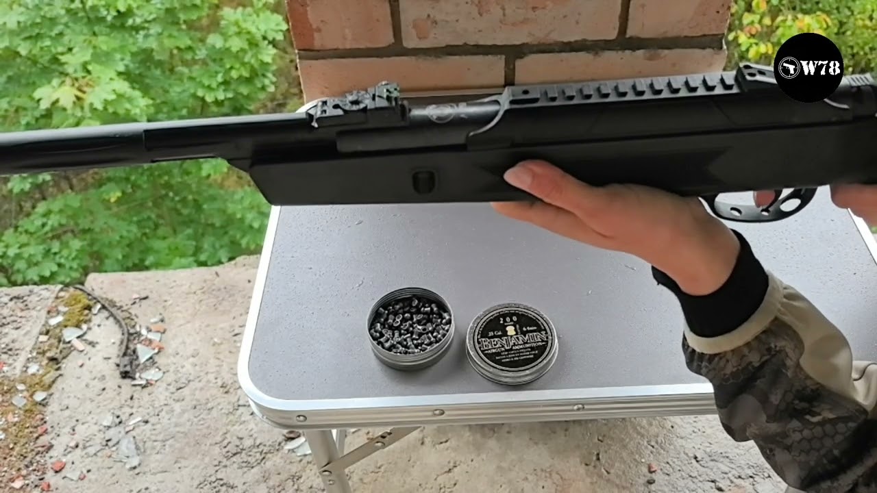 Hatsan Alpha air rifle, cal. 6.35 mm.