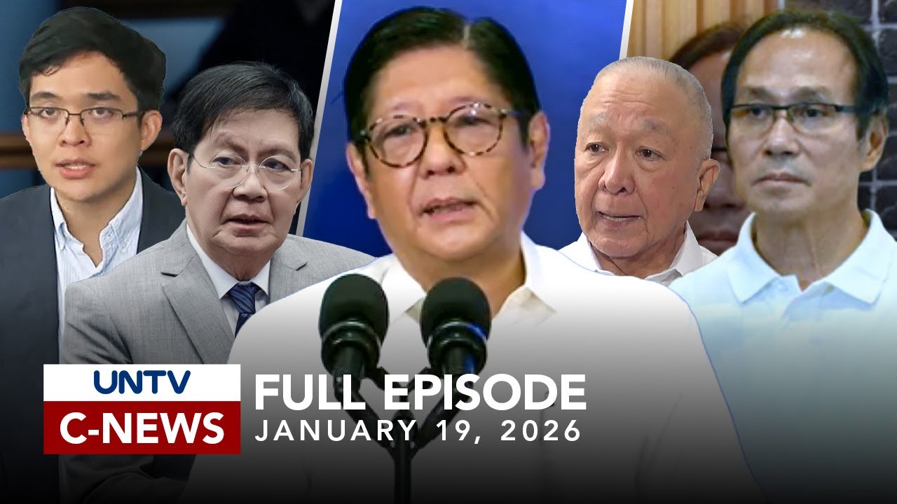 UNTV: C-NEWS | January 19, 2026
