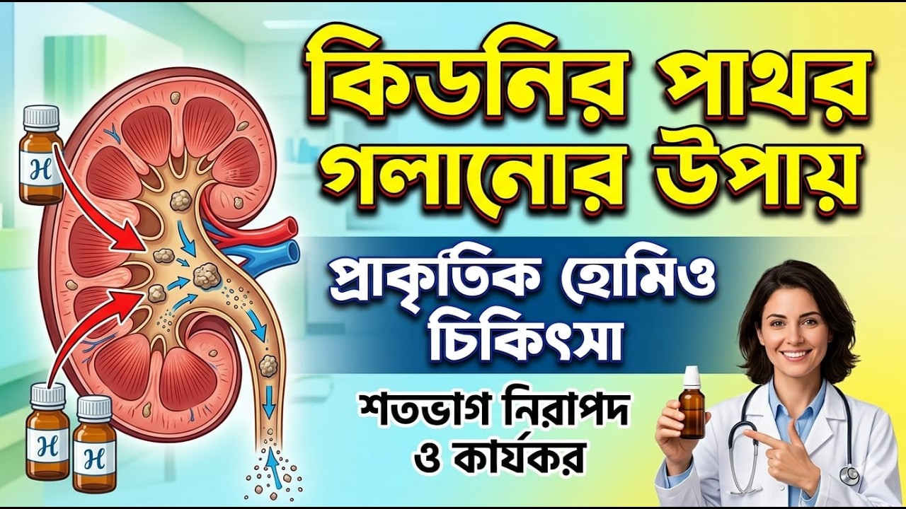 কিডনিতে পাথর কেন হয় | কিডনিতে পাথর হলে করণীয় | Classical Homeopathy