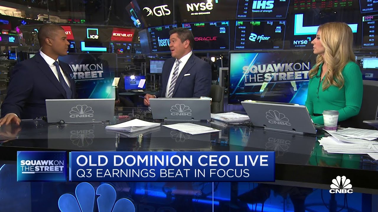 Old Dominion CEO Marty Freeman: The stock should bounce back