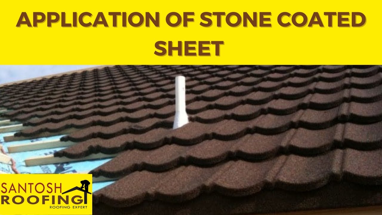 Application of stone coated sheet (Hindi) / Contact on: 9604629995