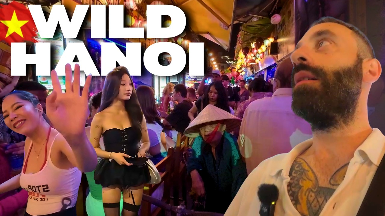 HANOI NIGHTLIFE 🇻🇳 | This Street is INSANE! | Vietnam Nightlife 