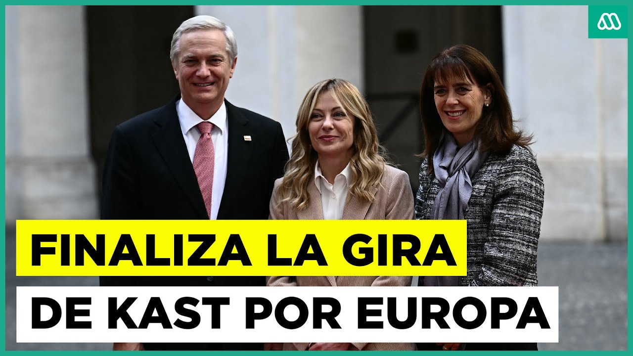 Finaliza la gira de José Antonio Kast por Europa
