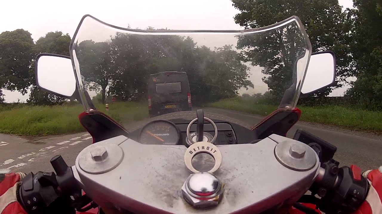 Hyosung GT125r cheddar gorge ride