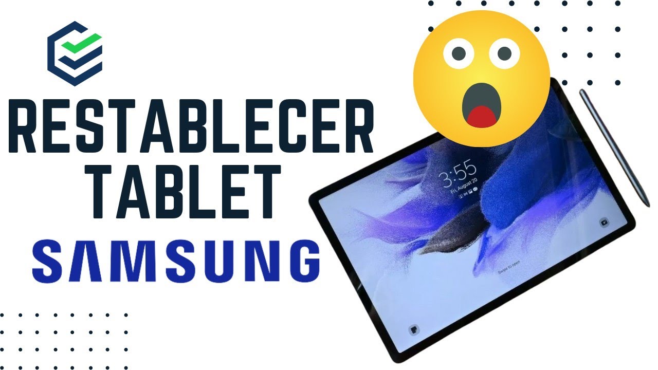 ✅Cómo resetear una Tablet Samsung bloqueado | Como desbloquear una Tablet sin saber la contraseña