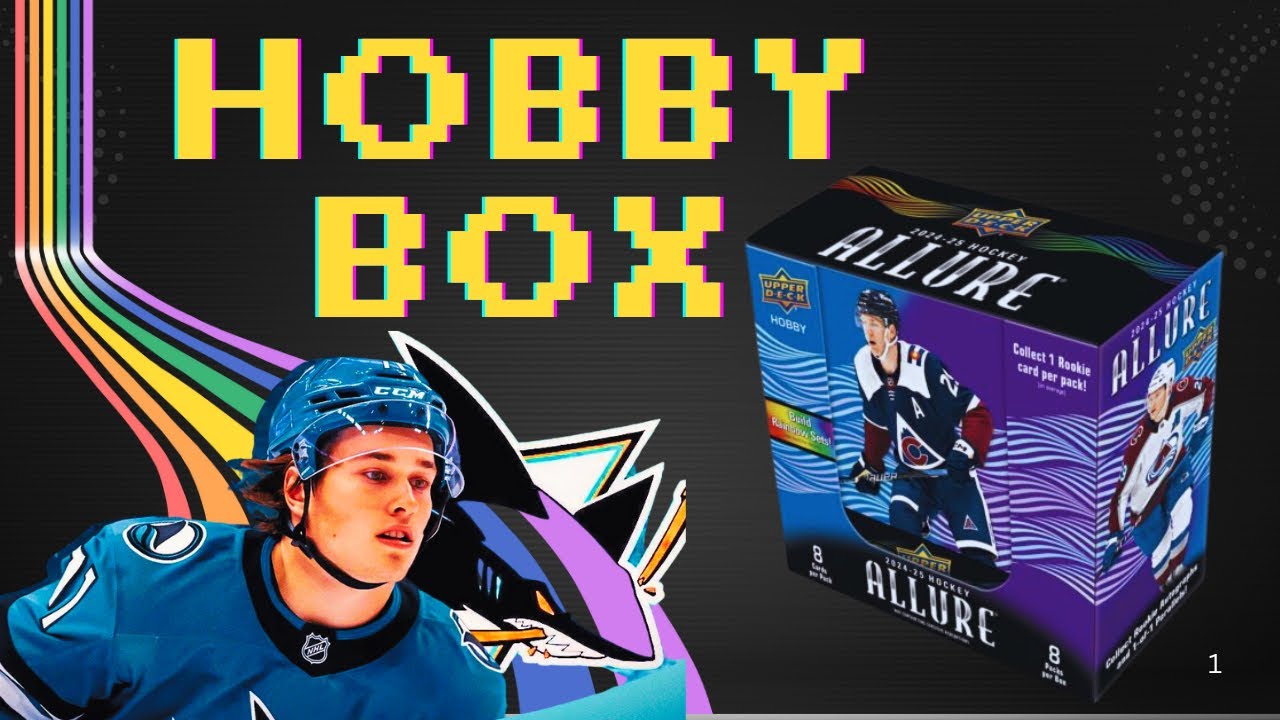 Opening a 2024-25 Upper Deck Allure Hockey Hobby Box!