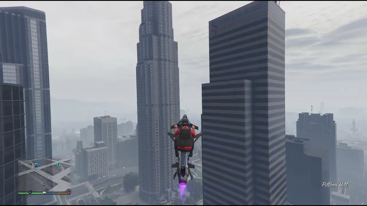 Making the GTA map look small