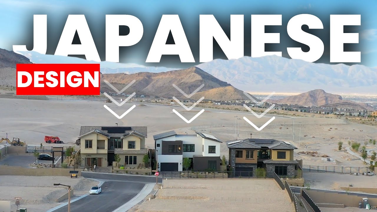 You Won't Believe These Japanese Designed Homes In SUMMERLIN WEST NV!