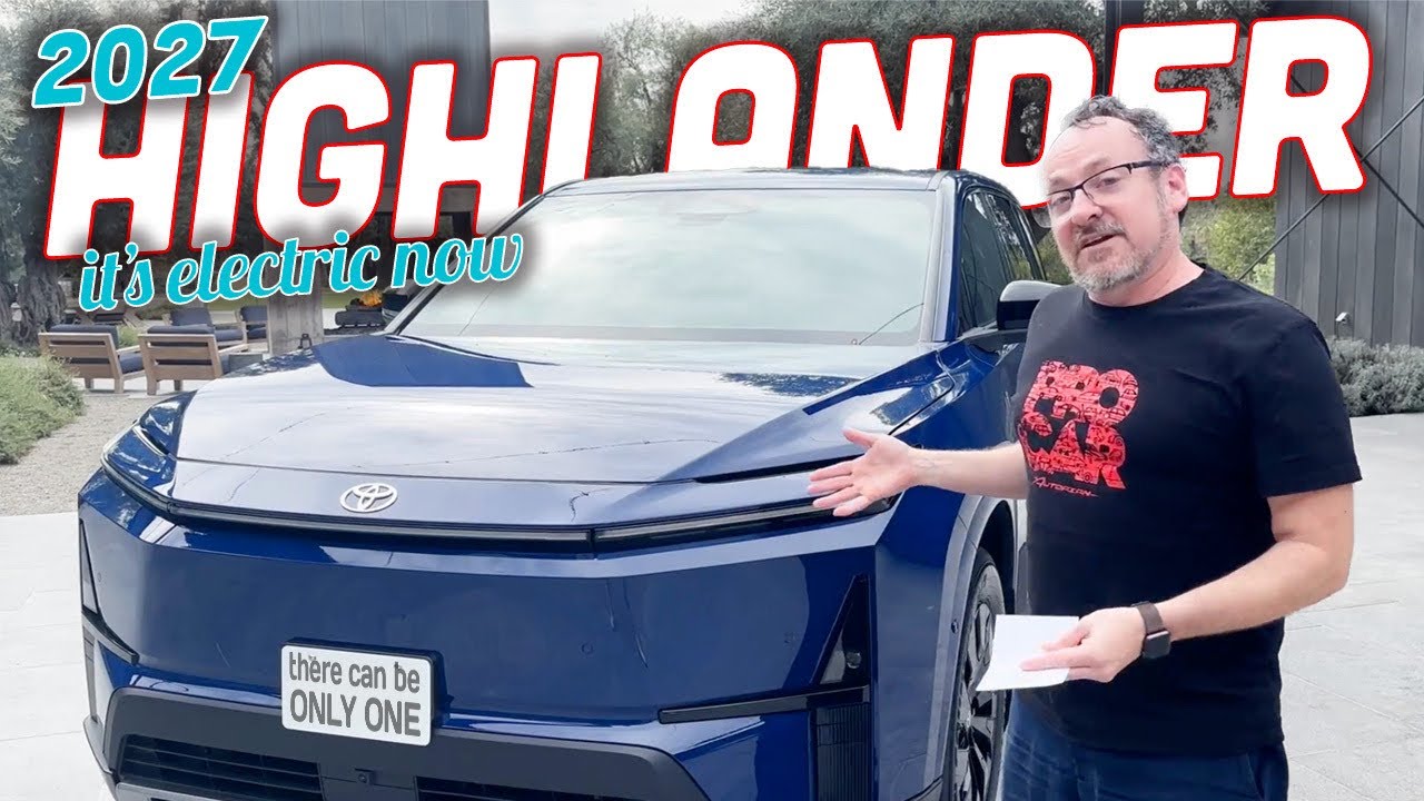 Предварительный обзор Toyota Highlander EV! &mdash; Должен быть только один.