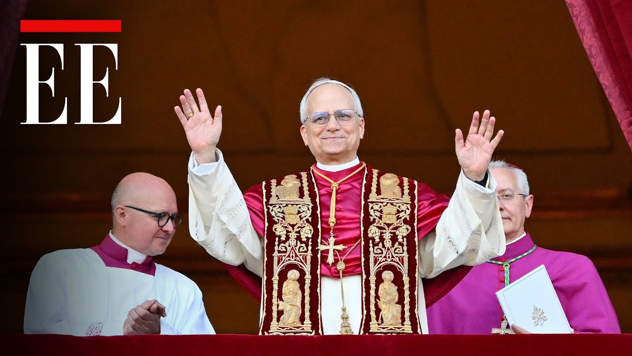 Primera aparición en el vaticano de León XIV, el nuevo papa de la Iglesia católica  | El Espectador