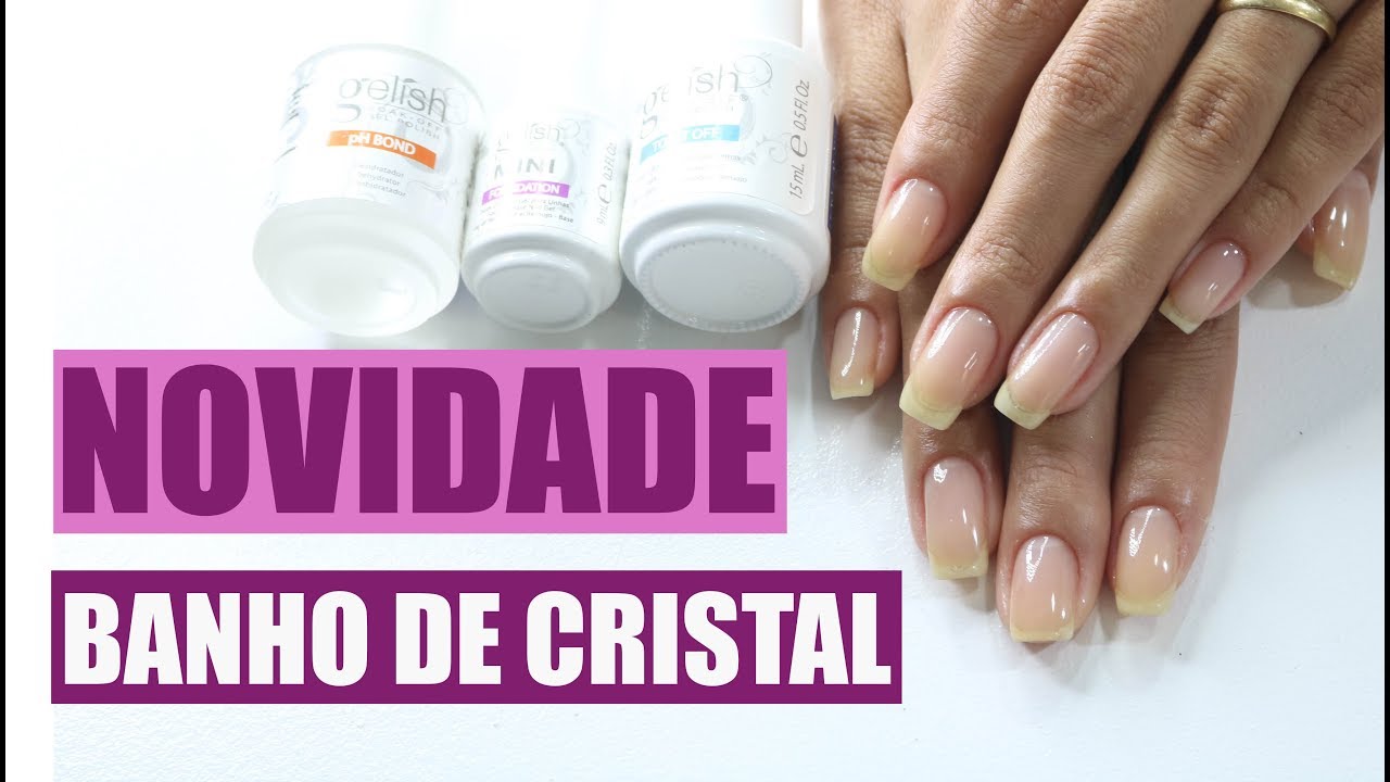 COMO FAZER A TÉCNICA BANHO DE CRISTAL | Neia Belas Unhas