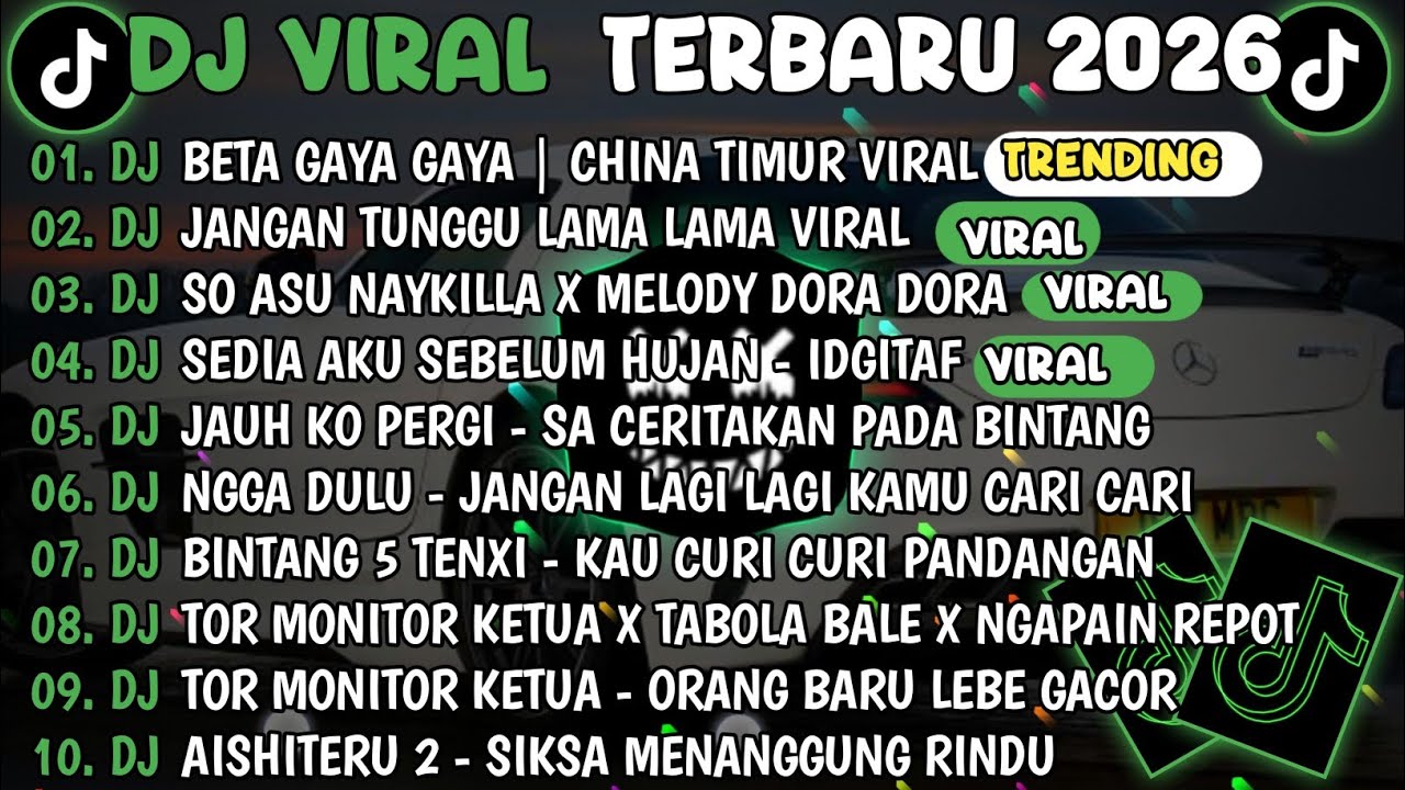 DJ TIKTOK TERBARU 2026🎵DJ BETA GAYA GAYA - CHINA TIMUR🎵DJ JANGAN TUNGGU LAMA LAMA || FULL ALBUM 