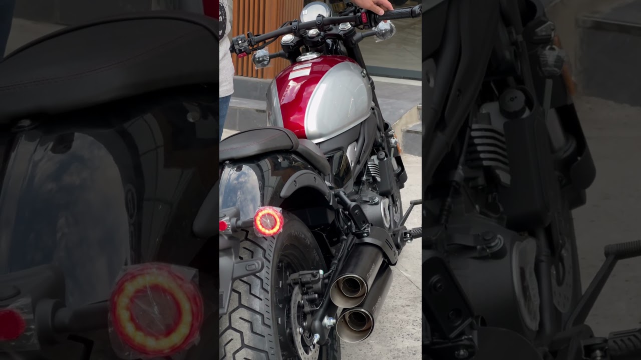 Cfmoto 450cl-c modified exhaust