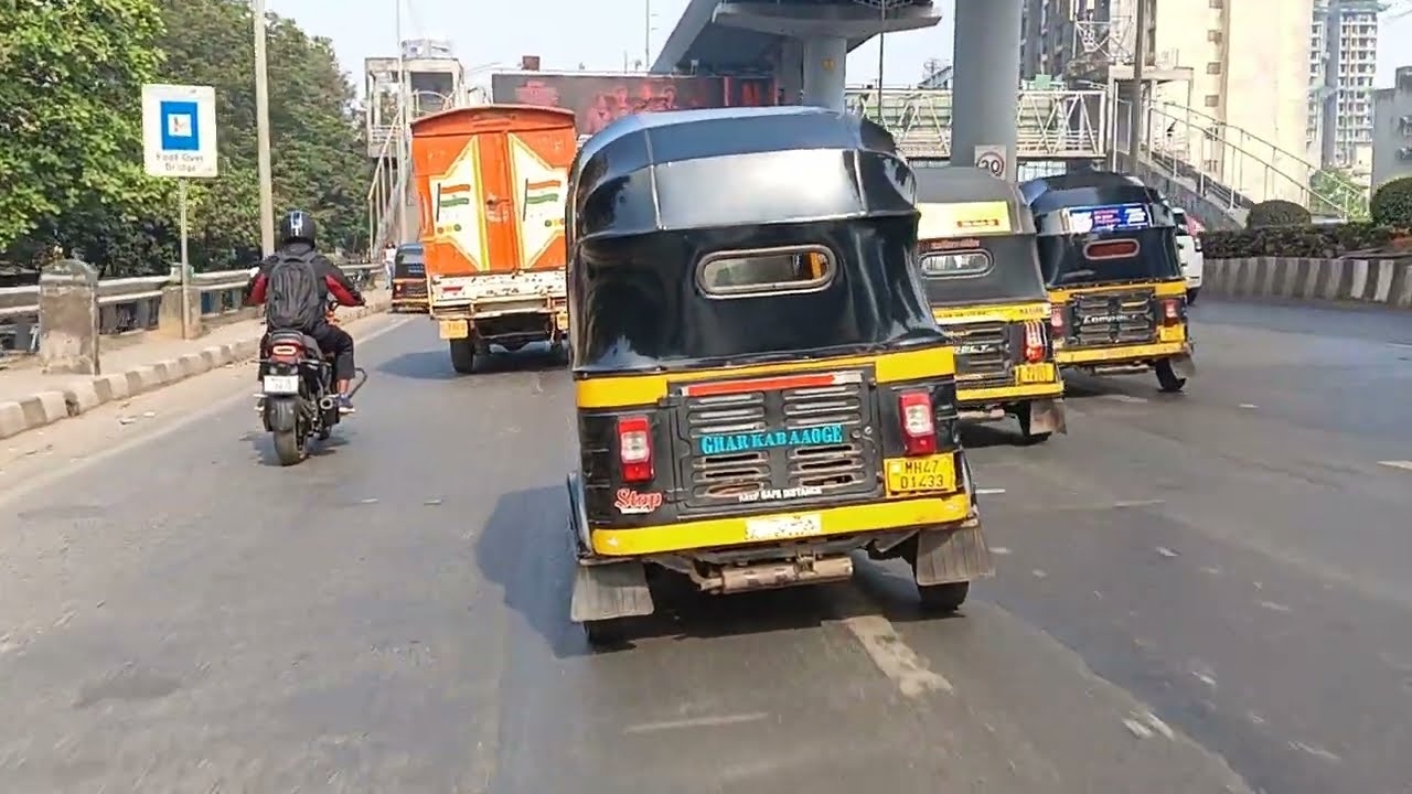 Ride Mumbai City 🌆🏍️ | City Lights, Traffic & Pure Vibes 😍