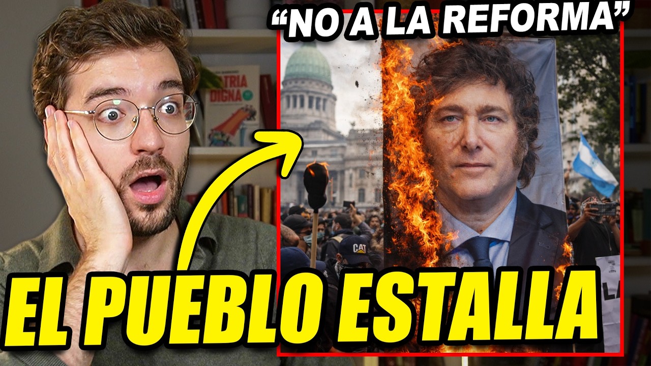 ARGENTINA SE PARA CONTRA MILEI. ¿CUÁNTO MÁS AGUANTA ESTE GOBIERNO?