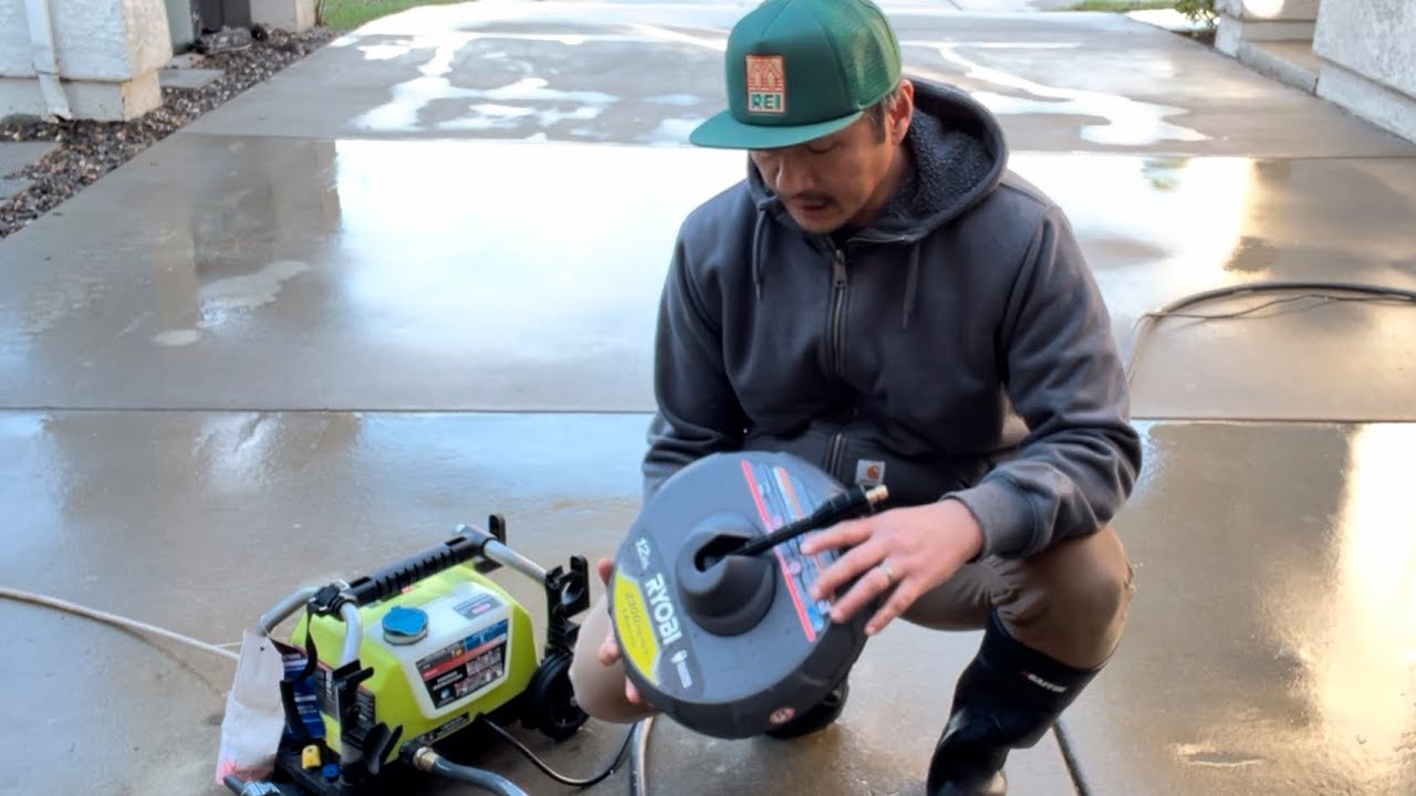 RYOBI 12” Surface Cleaner / Лучший способ очистить подъездную дорожку | Home Depot