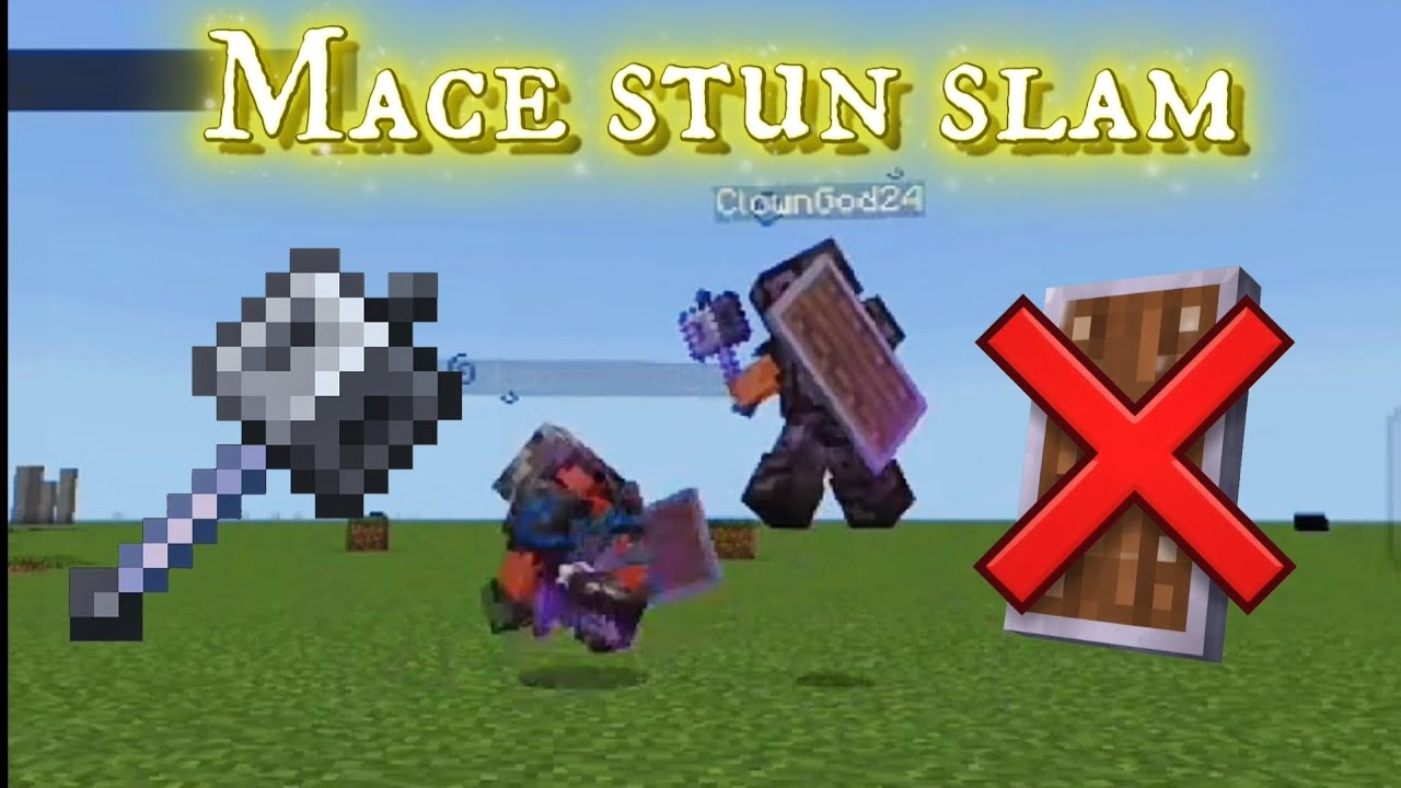 I Mastered Minecraft mace stun slam 
