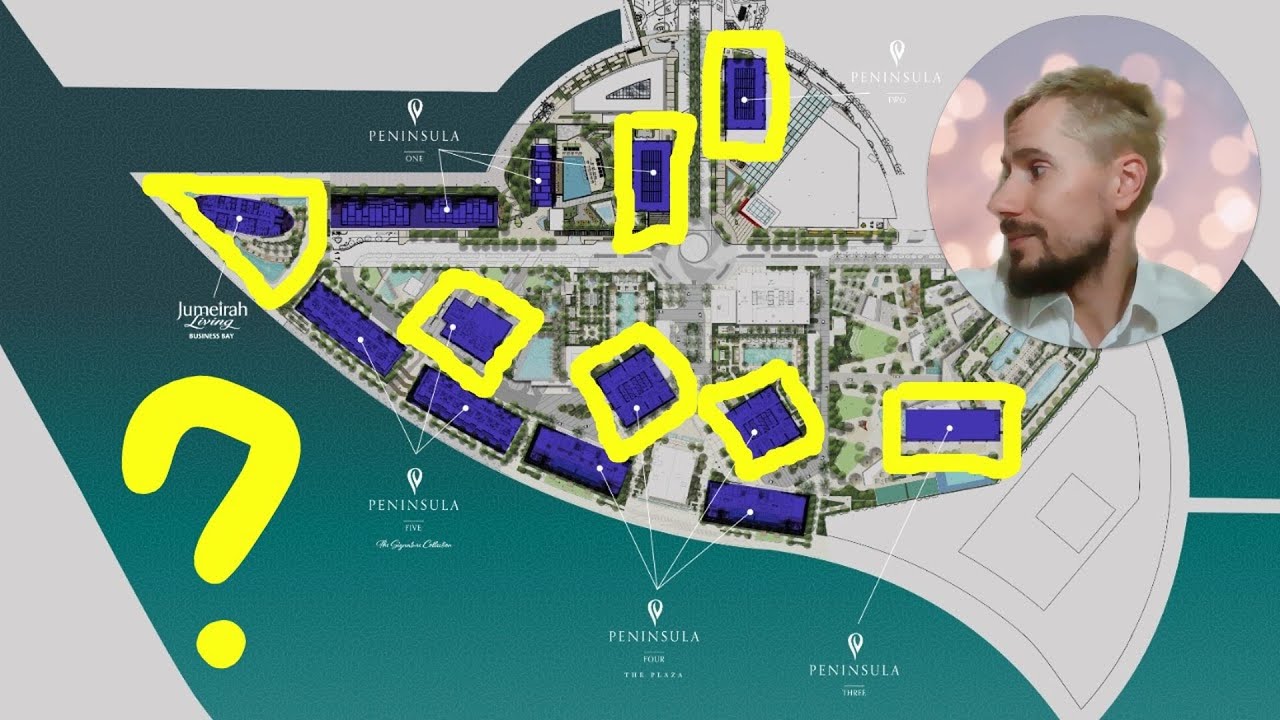 Какая самая шикарная башня в проекте Peninsula в Дубае?