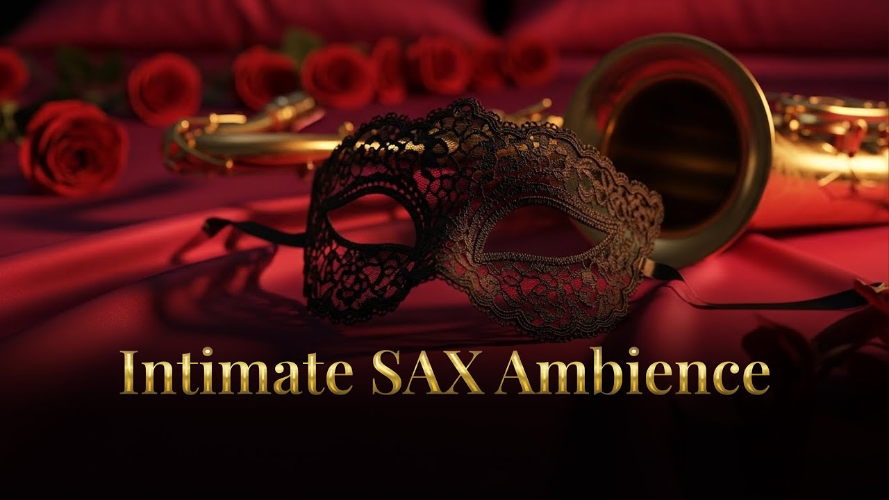 Romantic 80s Saxophone Instrumental for Love Night  Warm Vintage Ambient Mood