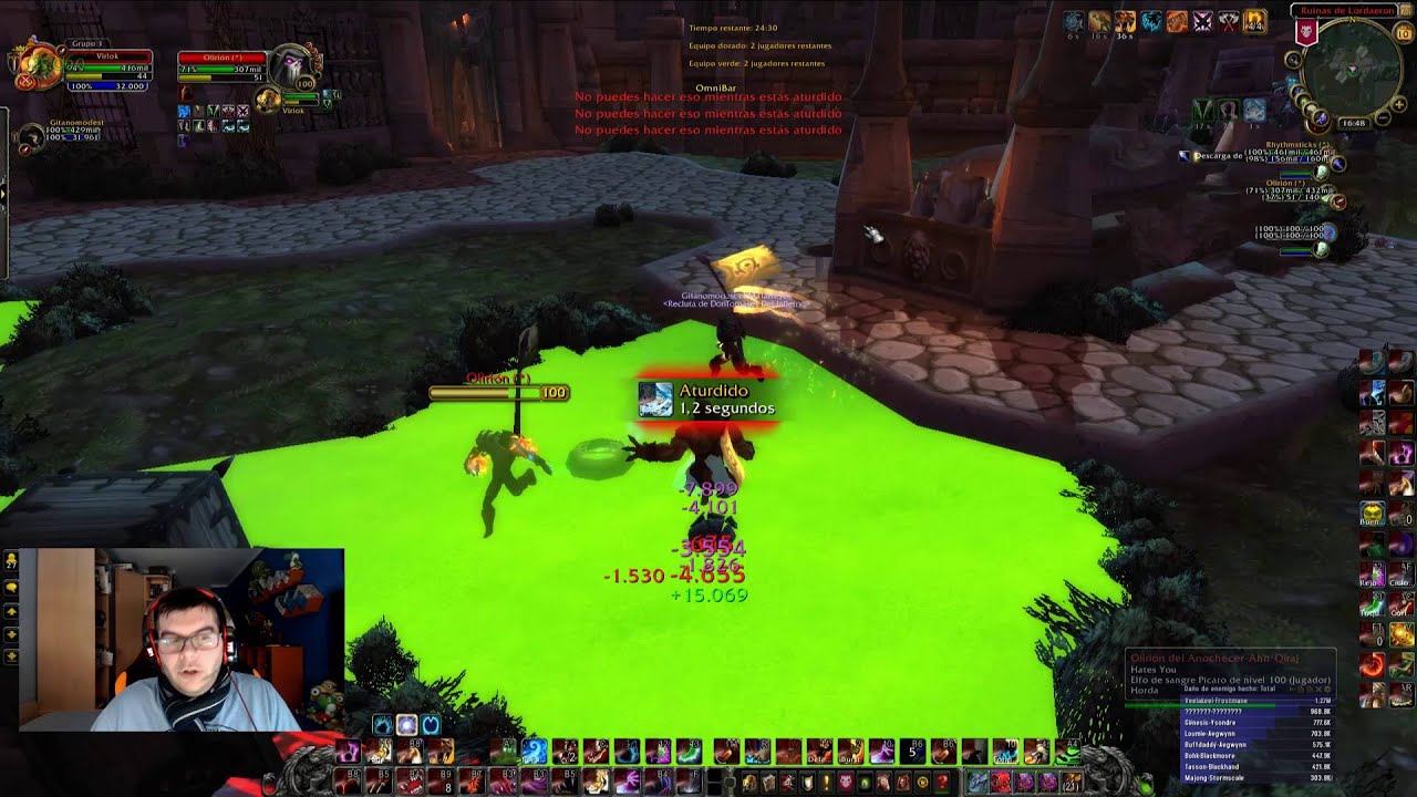 ARENAS DRUIDA FERAL ( 2V2 ) CON PALA RETRY(World of Warcraft)