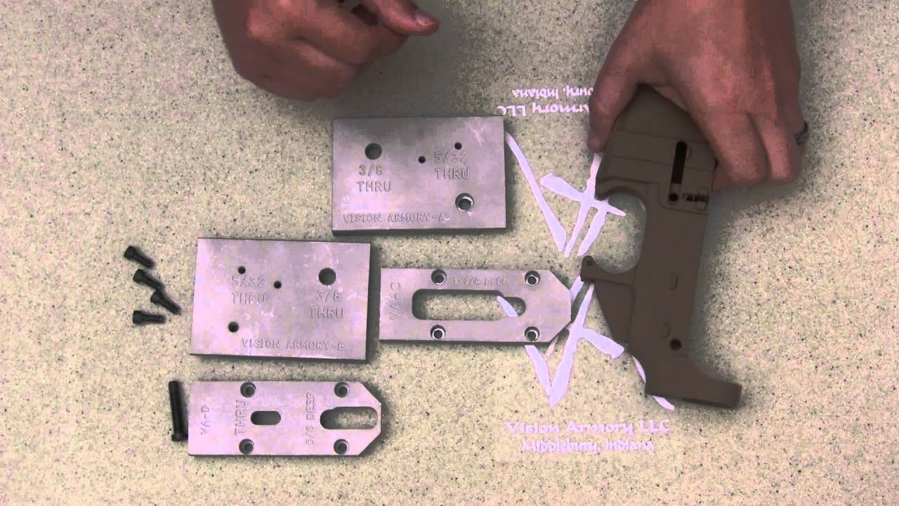 Vision Armory Ar-15 80% Lower And Jig Review