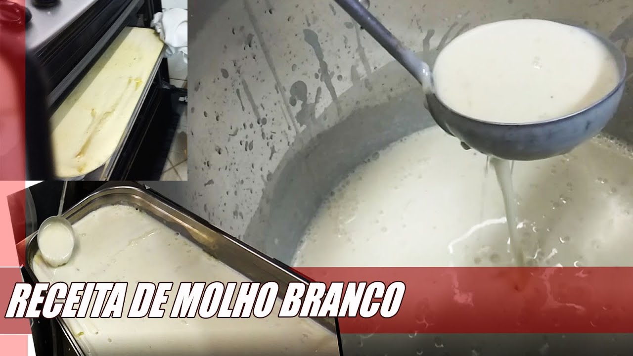 COMO FAZER MOLHO BRANCO - RECEITAS DA ROSA