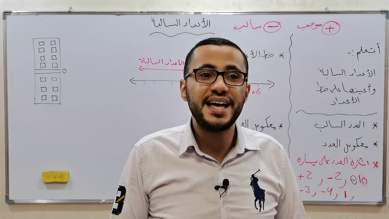 الأعداد السالبة