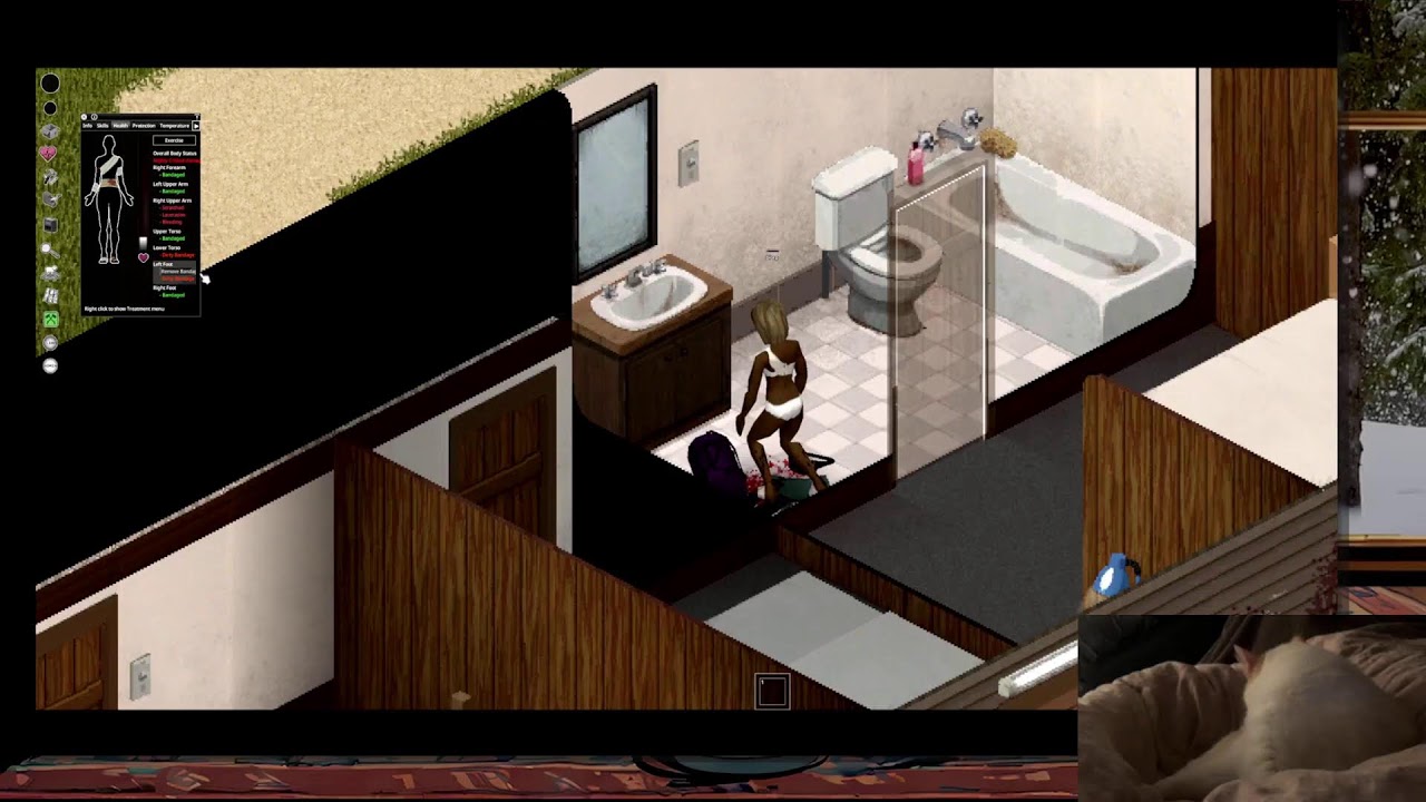Teaching another newbie Zomboid w/ SunianaGrande
