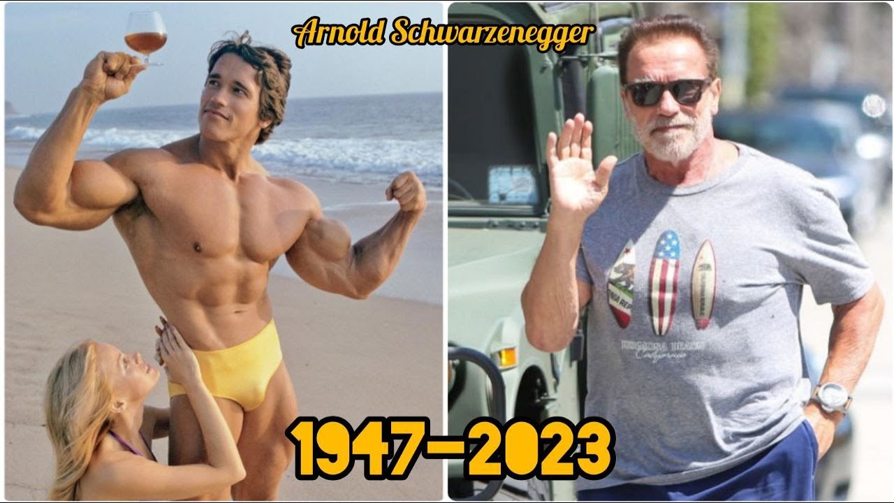 Arnold Schwarzenegger then and now 2023