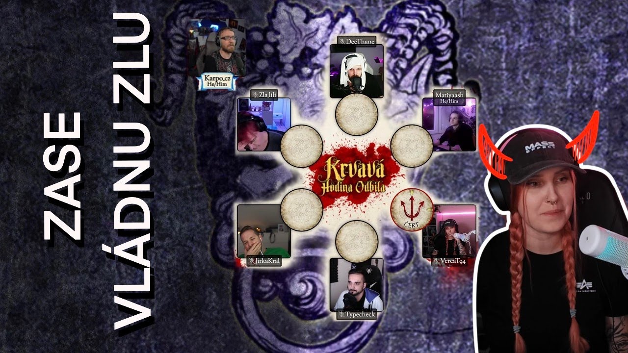 Krvavá hodina odbila se streamery! ZASE ZA ZLÉ!