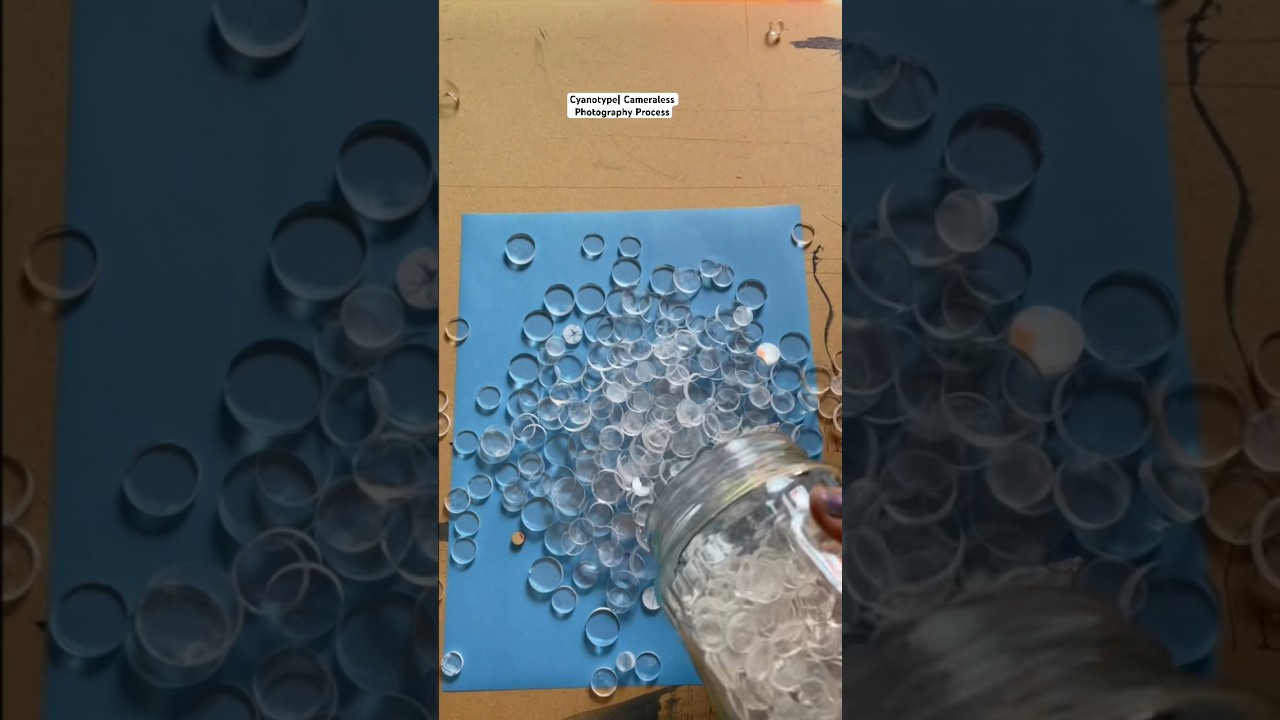 Plexiglass discs Cyanotype | 