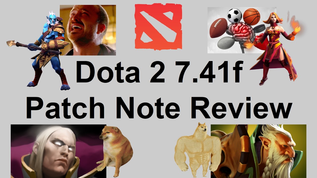 Dota 2 7.41f Patch Note Review