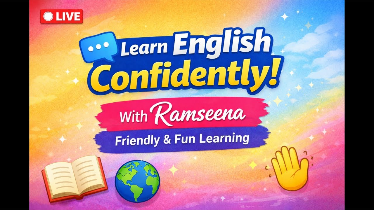 “English Made Easy! 💬 Join Live & Speak Confidently”