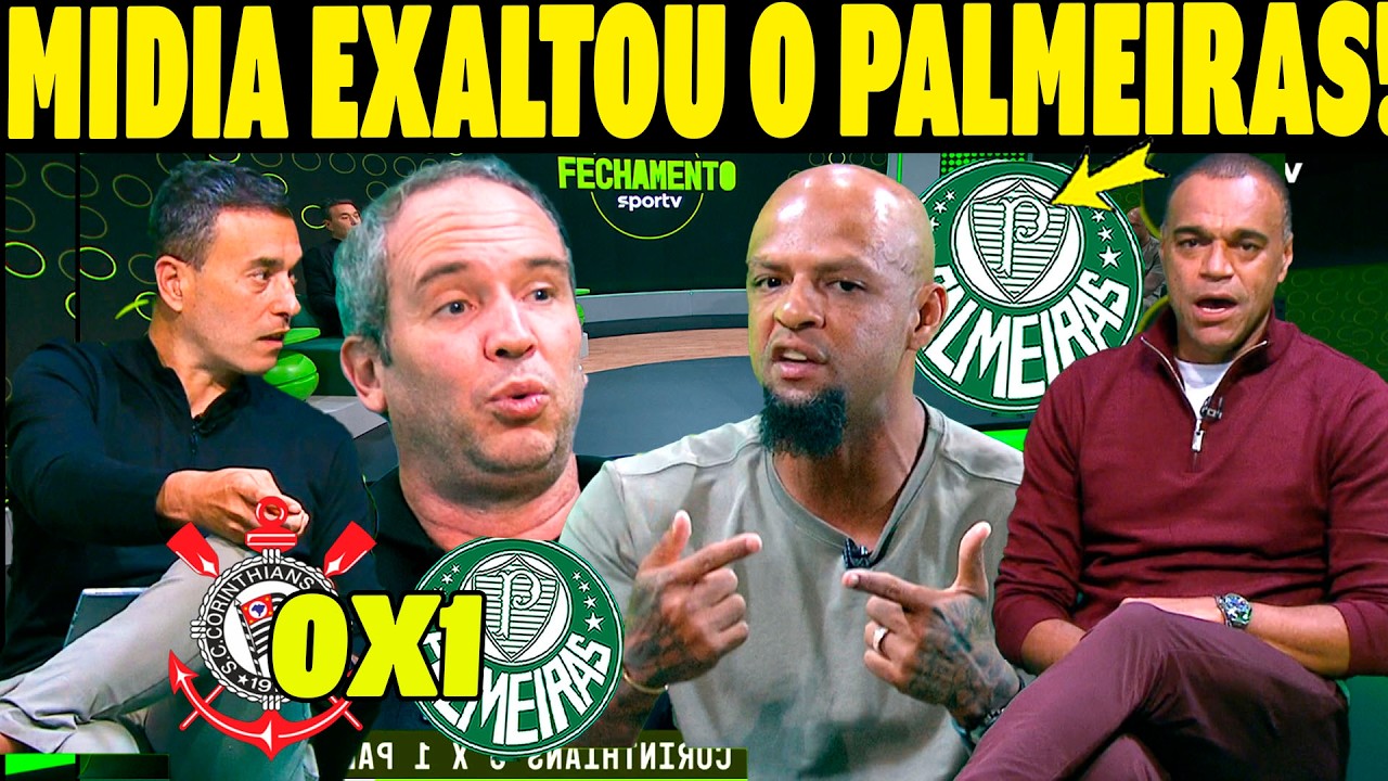 IMPRENSA SE RENDE AO VERDÃO! Felipe Melo MANDA A REAL e RIZEK FICA SEM ARGUMENTO 😱💚