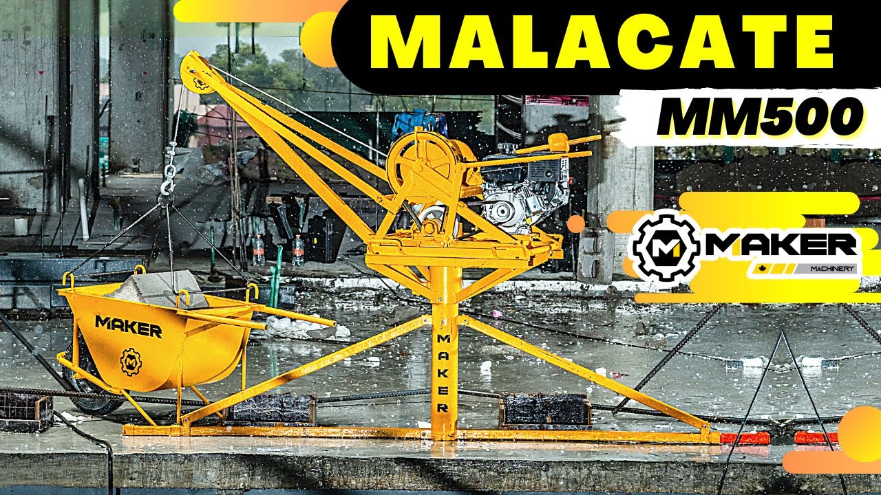 Malacate para colados MAKER 400 kg | Maquinco 5520530868