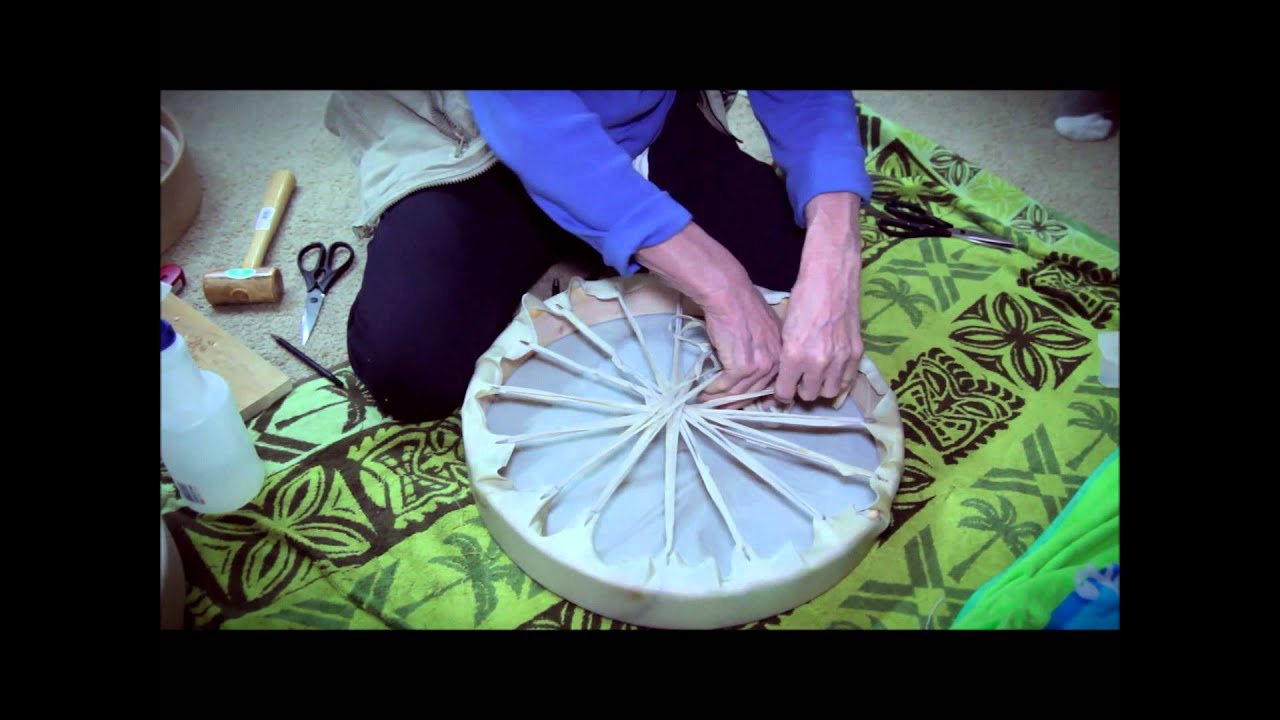Drummaking with Patrick Pinson of Cedar Mountain Drums: Part 4