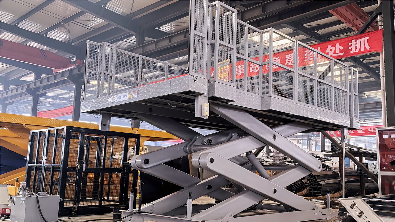 Using A Hydraulic Scissor Auto Lift Platform For Basement Floors In Home Garage#carlift #lifts