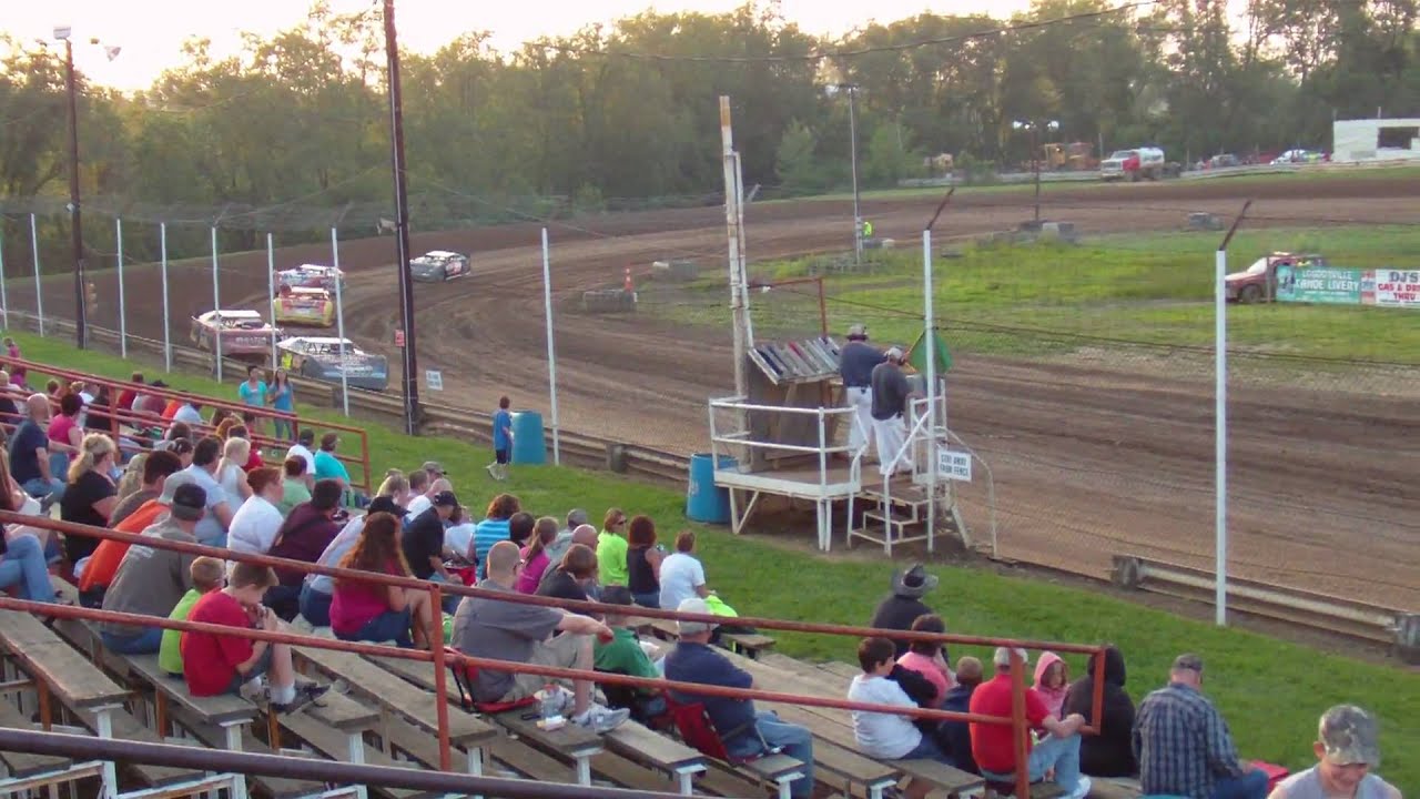 Late Model Heat 2 Lakeville Speedway 5/28/2010