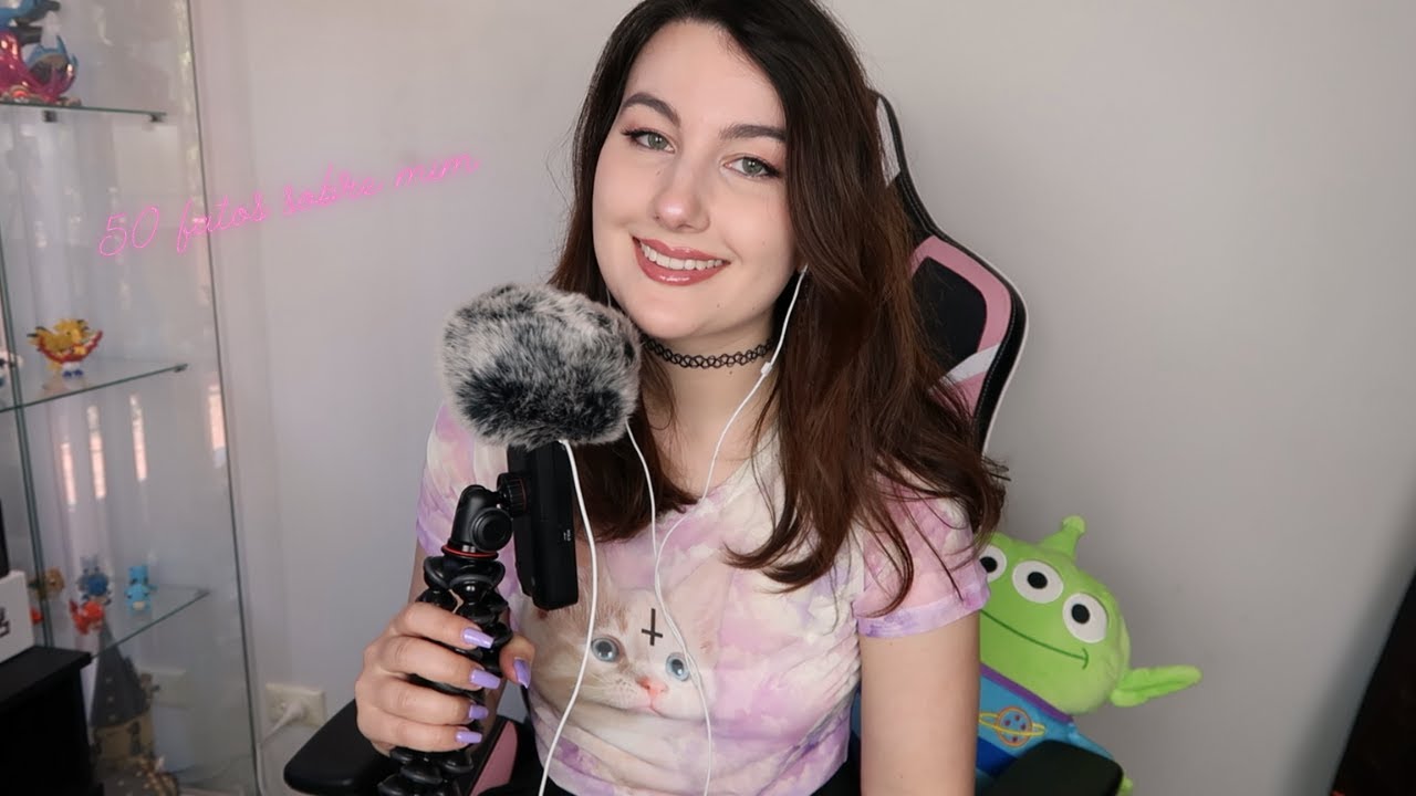 ASMR Português | 50 fatos sobre mim