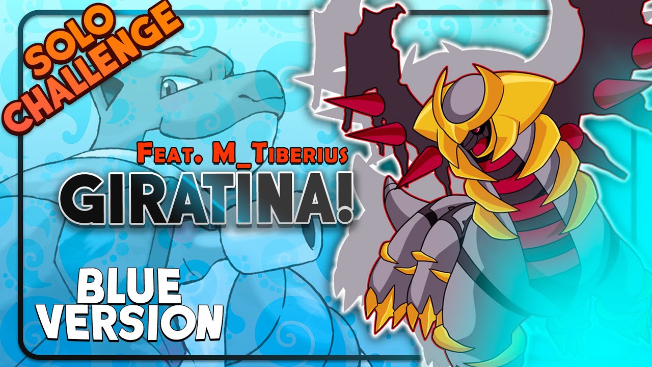 Pokemon Red and Blue with Giratina Only? Featuring. @m_tiberius & @Speedrunner0218