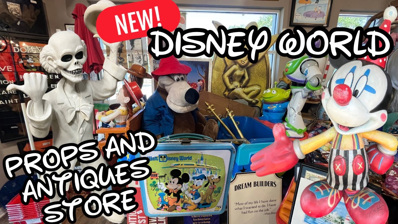 Shopping For Rare Vintage Disney Merchandise | Recycling The Magic! Walt Disney World!