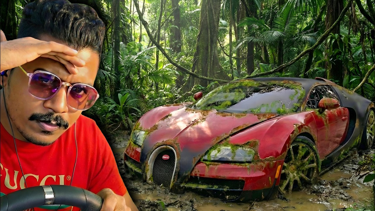 REBUILDING 1500HP  BUGATTI VEYRON FROM FOREST 🤑 DRAG RACE