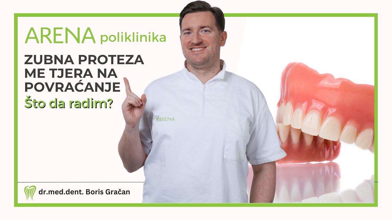 Što kad zubna proteza tjera na povraćanje? | Stomatološka poliklinika ARENA