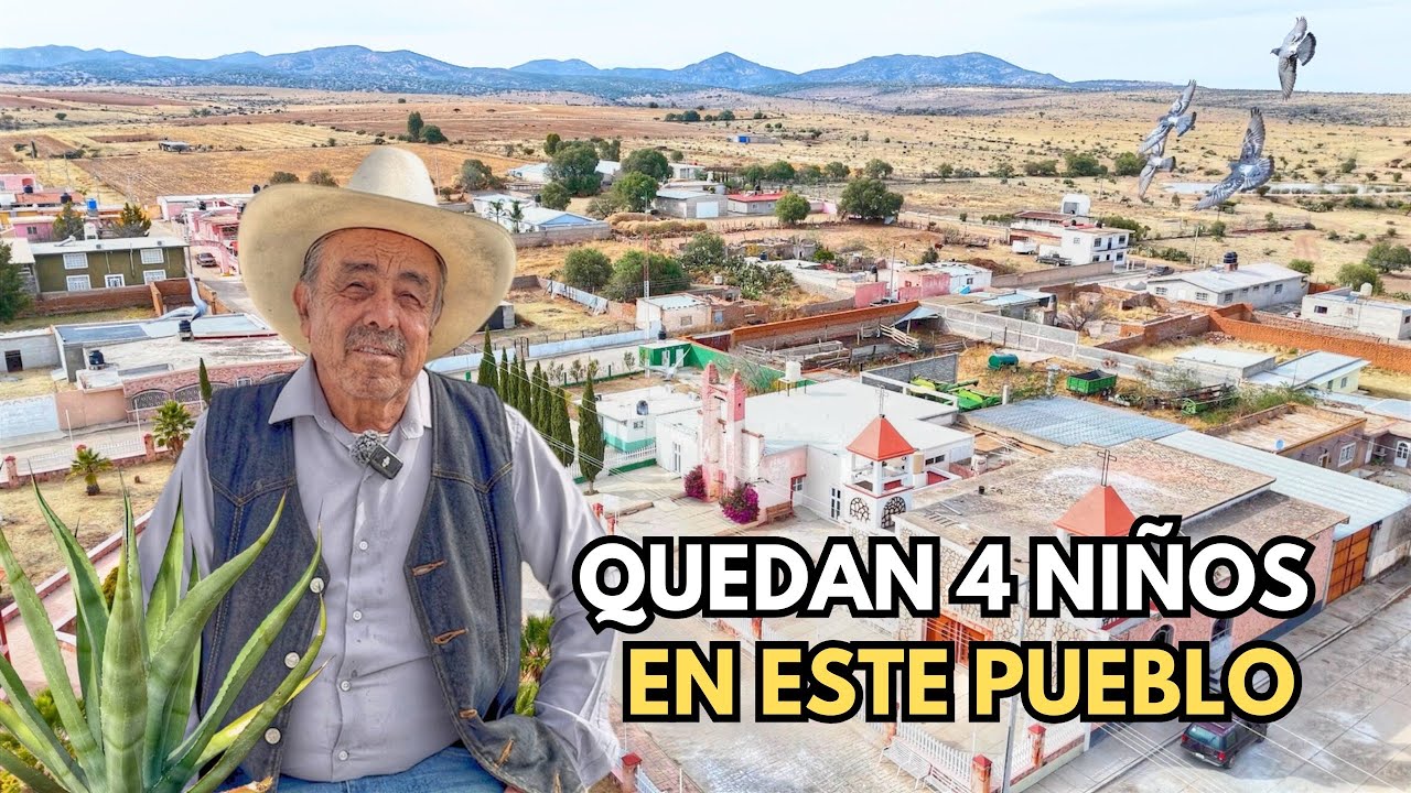 Donde el TIEMPO se detuvo, solo quedan 4 Niños la TRISTE realidad de este PUEBLO