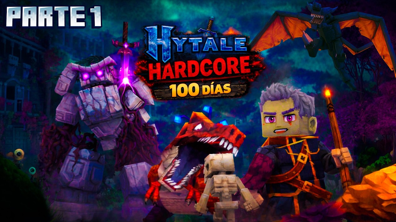 100 días en Hytale Hardcore || Dia 1