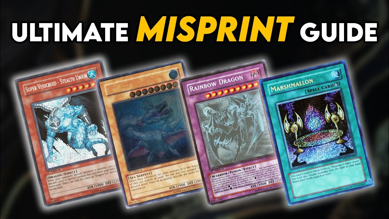 YuGiOh's Greatest Misprints