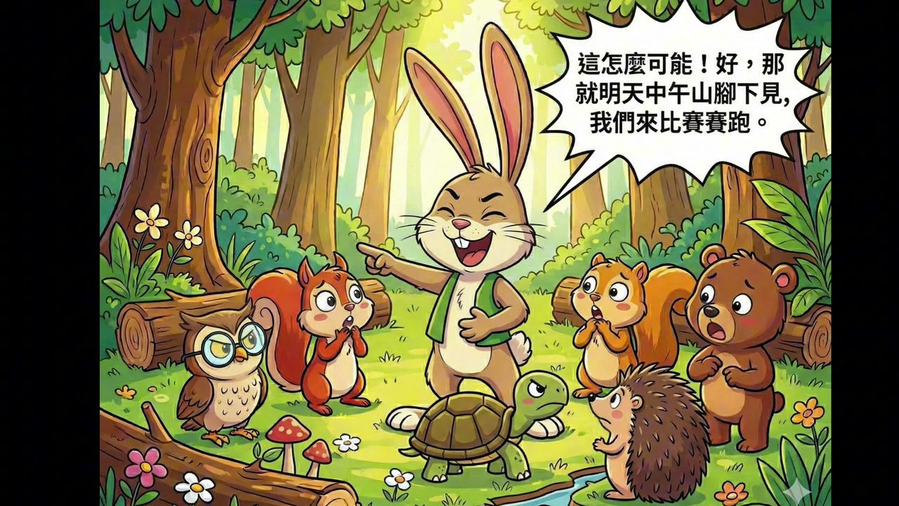 林Sir中文：寓言故事第一集《龜兔賽跑》