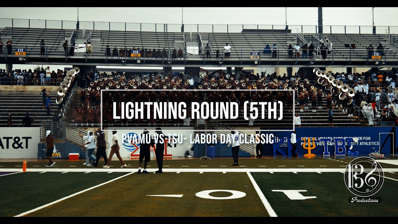 Lightning Round (5th) - Texas Southern University vs PVAMU Marching Band - Labor Day Classic 2026