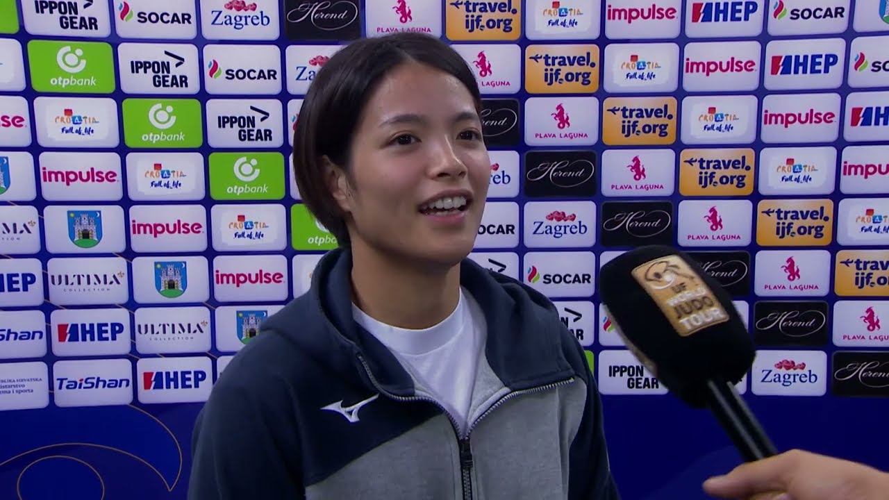Abe Uta -52kg Gold medallist of #JudoZagreb 2022