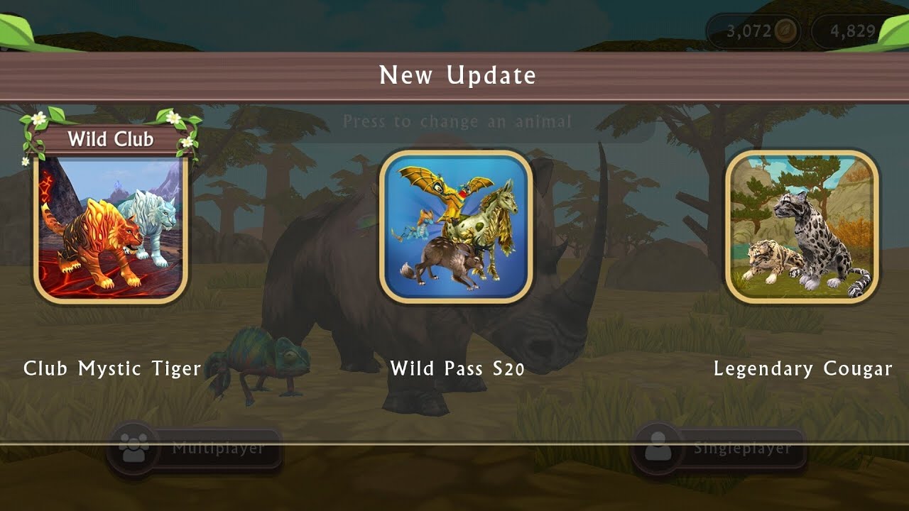Новое обновление WildCraft: Wild Pass, 20 сезон || Клуб «Мистический тигр» 🐅 и легендарные скины ...